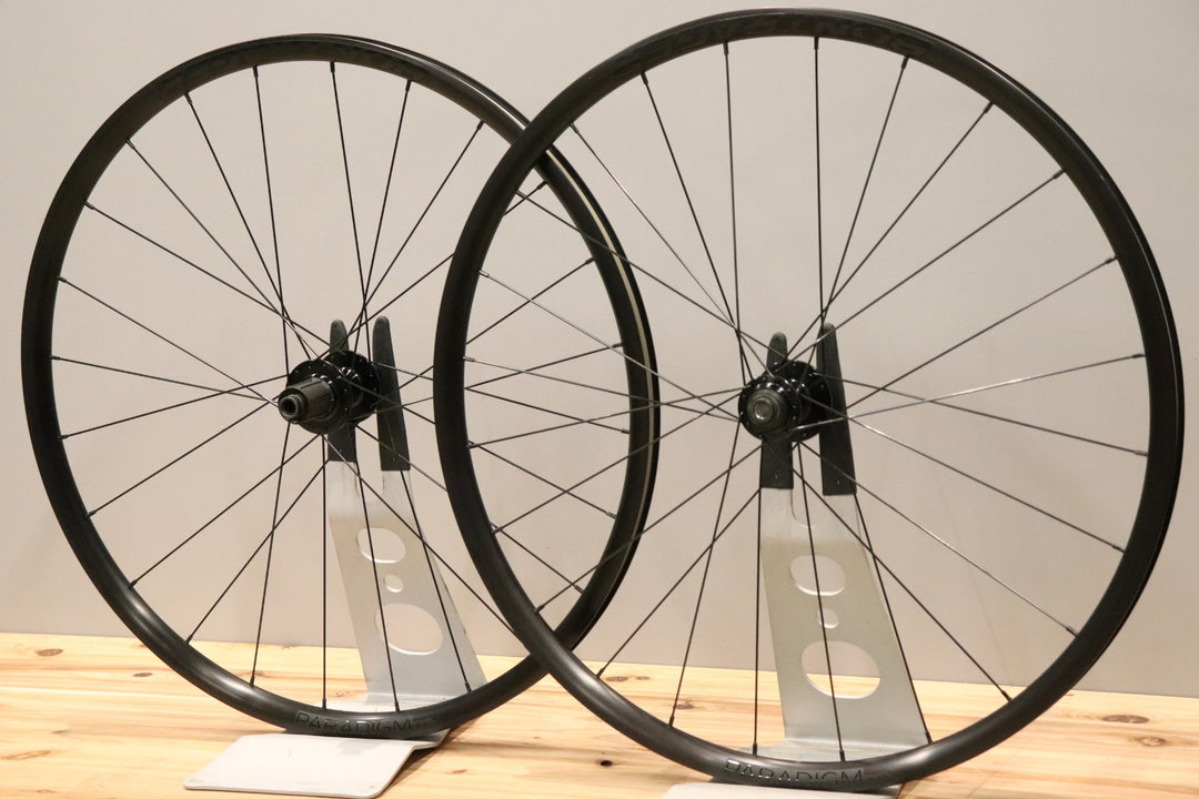 ボントレガー BONTRAGER パラダイム PARADIGM SL DISC アルミ チューブレスレディ ホイールセット シマノ11S/12S 【仙台店】