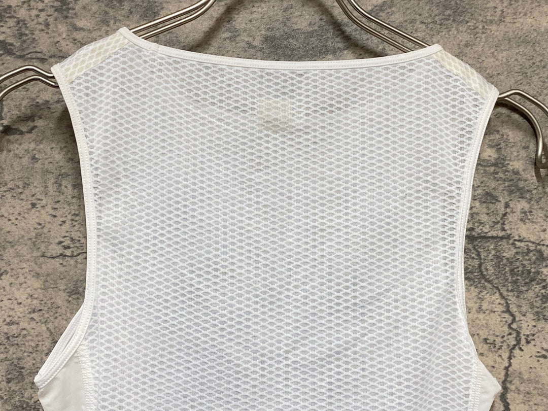 KD600 ラファ Rapha PRO TEAM BASE LAYER SLEEVE LESS ノースリーブ ベースレイヤー 白 XS
