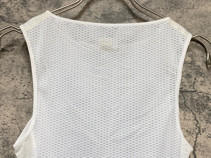 KD600 ラファ Rapha PRO TEAM BASE LAYER SLEEVE LESS ノースリーブ ベースレイヤー 白 XS