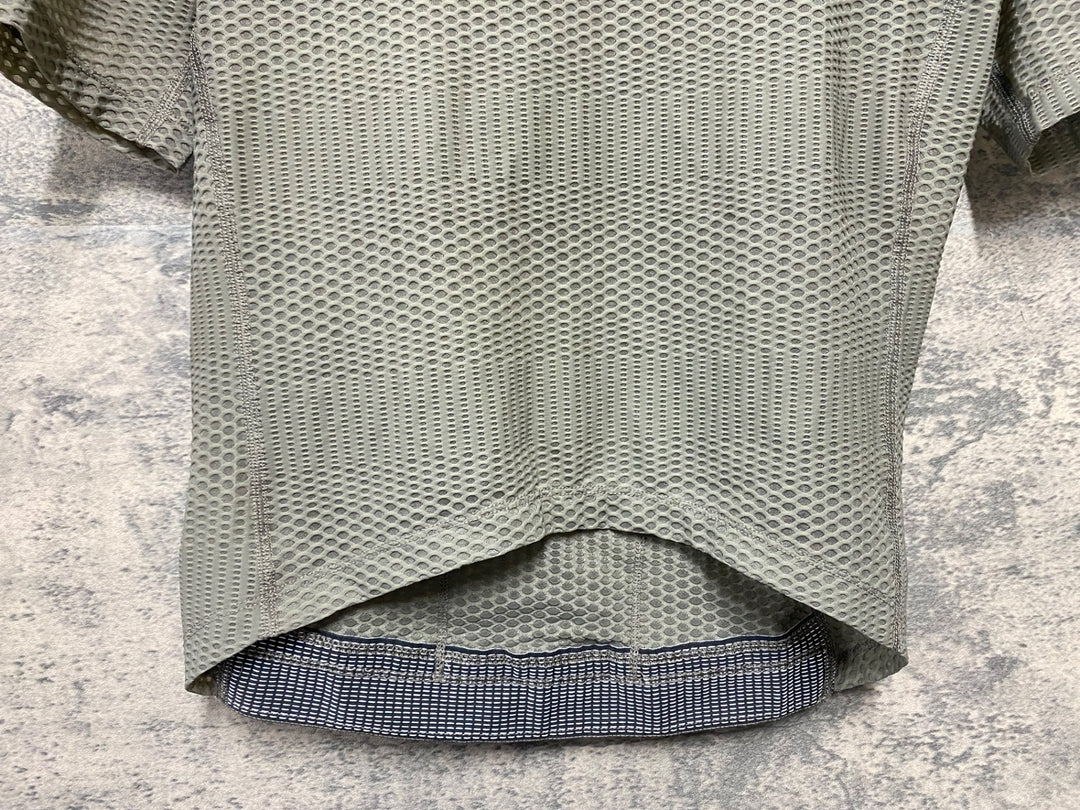 KJ285 パスノーマルスタジオ PAS NORMAL STUDIOS Men's Mechanism Pro Zipless Jersey 半袖 サイクルジャージ グレー M