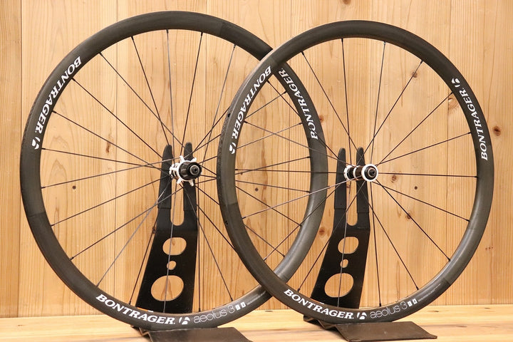 ボントレガー BONTRAGER アイオロス AEOLUS 3 カーボン チューブラー ホイールセット シマノ 11S/12S 【芦屋店】