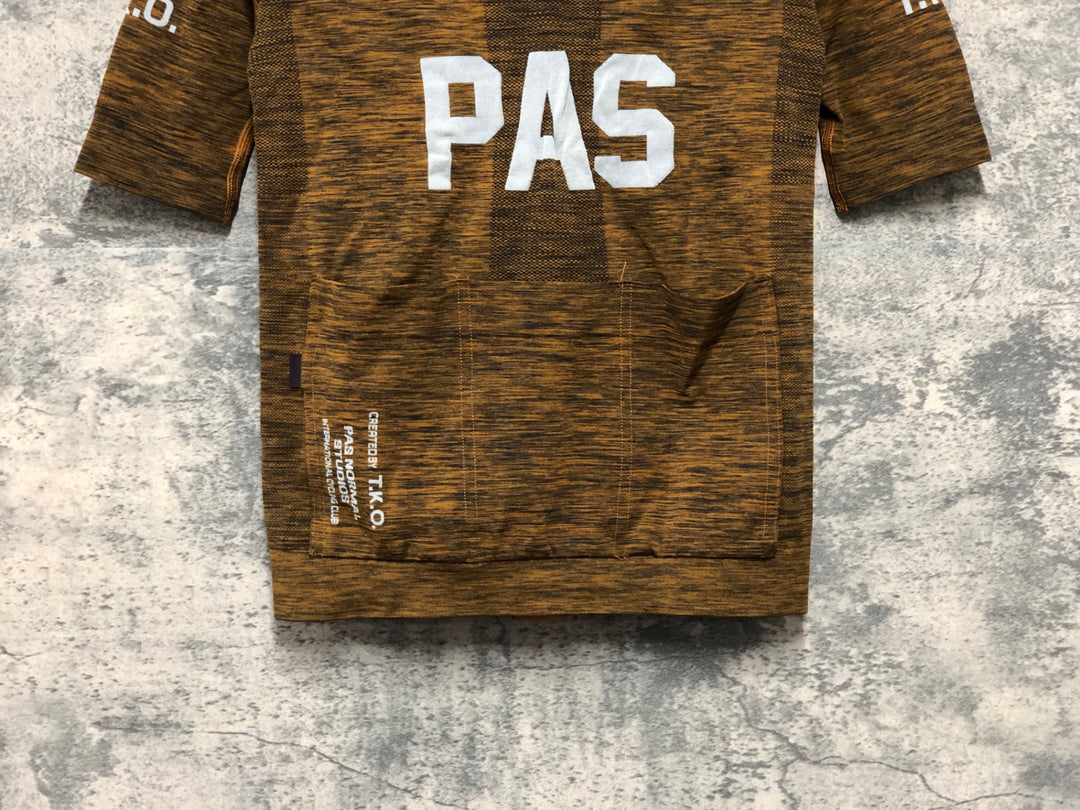KK157 パスノーマルスタジオ PAS NORMAL STUDIOS T.K.O KNIT JERSEY 半袖 サイクルジャージ SM