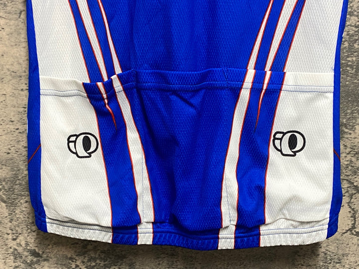 KN965 パールイズミ PEARL iZUMi 半袖 サイクルジャージ 青白 L Pinarello