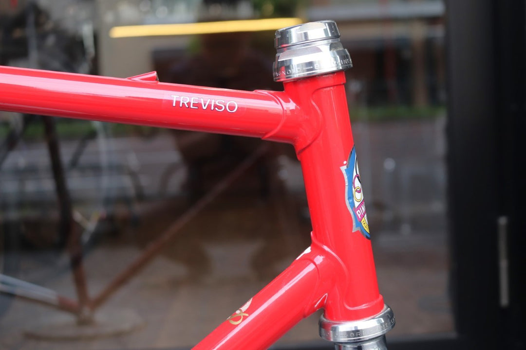 ピナレロ PINARELLO トレビソ TREVISO 1980年代 コロンバスSLチューブ スチール フレームセット 【東京南麻布店】