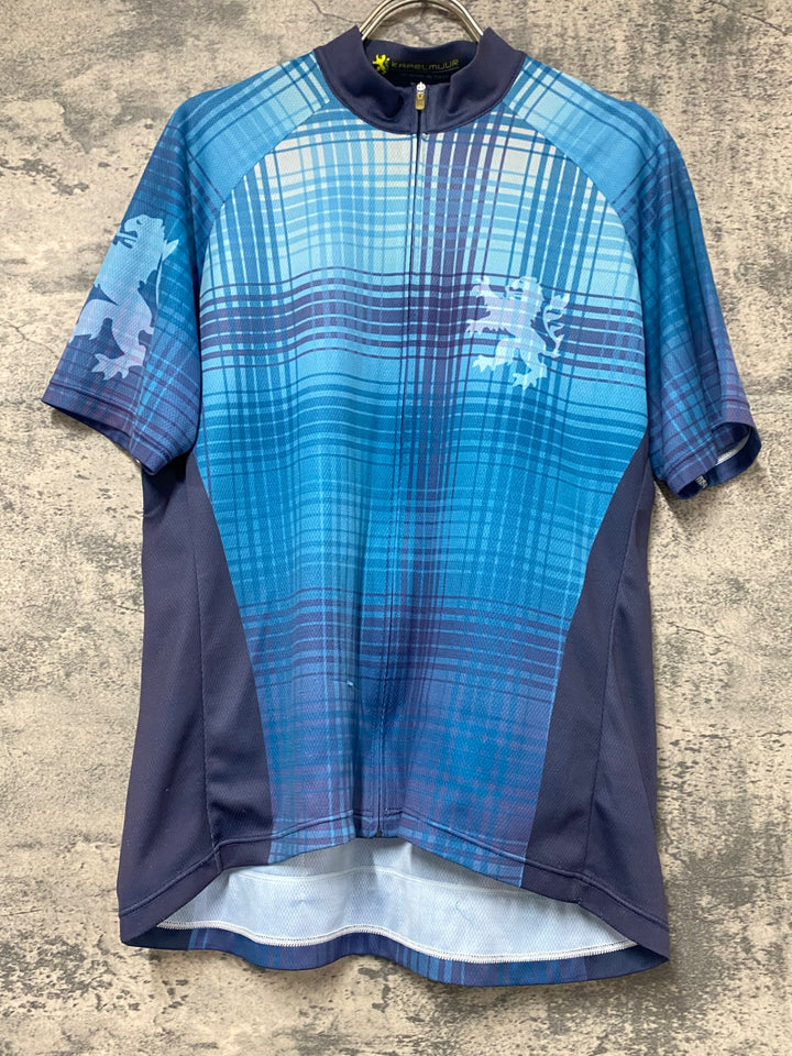 JQ580 カペルミュール KAPELMUUR 半袖 サイクルジャージ 水色 ＷL