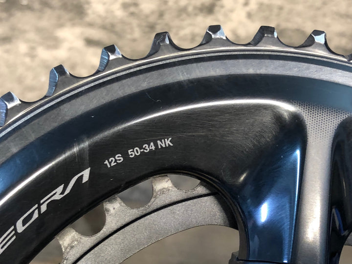 IZ754 シマノ SHIMANO アルテグラ ULTEGRA FC-R8100-P パワーメーター 170mm 50/34T 充電ケーブル付属 接続確認済み 両足計測