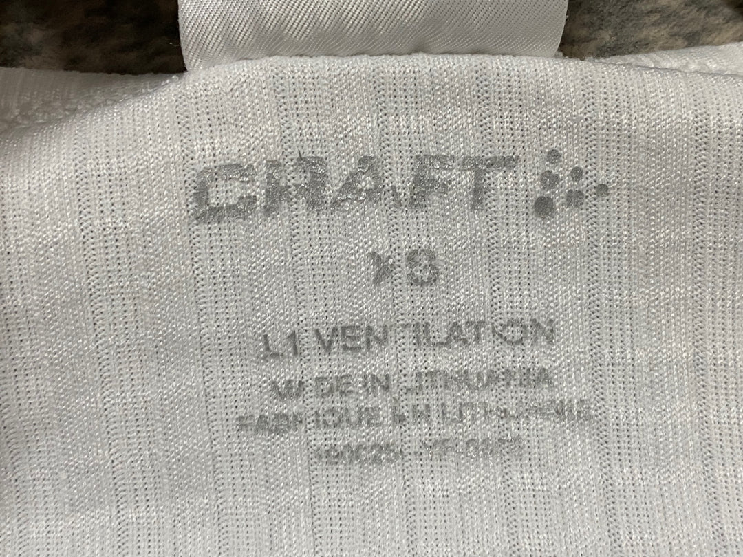 KA114 クラフト CRAFT 長袖 ベースレイヤー 白 XS