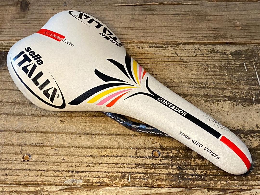 JT837 セライタリア selle italia SLR CONTADOR LIMITED EDITION ※レール裏クラックのためジャンク