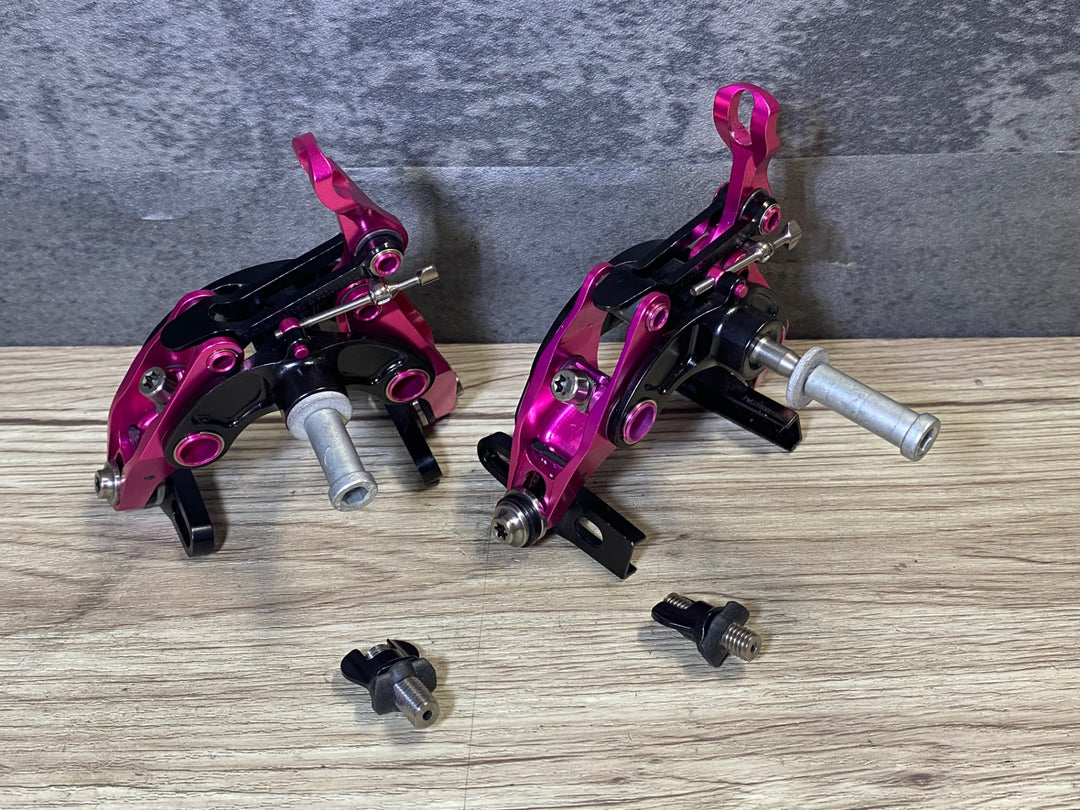 JS703 ケーンクリーク CANECREEK ee brake キャリパーブレーキ 前後セット 黒 ピンク