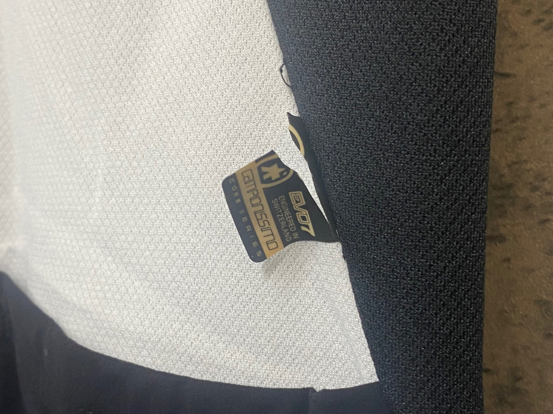 JY642 アソス ASSOS 5S.MILLE EVO7 半袖 サイクルジャージ 黒 白 L
