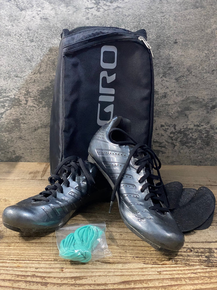 KD900 ジロ GIRO EMPIRE SLX ビンディングシューズ グレー EU39 3穴