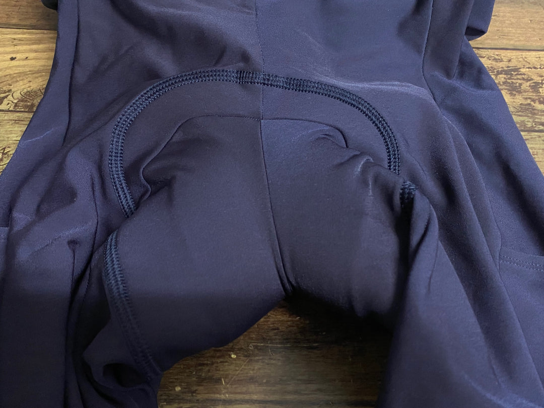 JW383 ラファ Rapha CORE CARGO WINTER TIGHTS WITH PAD ビブタイツ 黒 M 裏起毛 スレあり