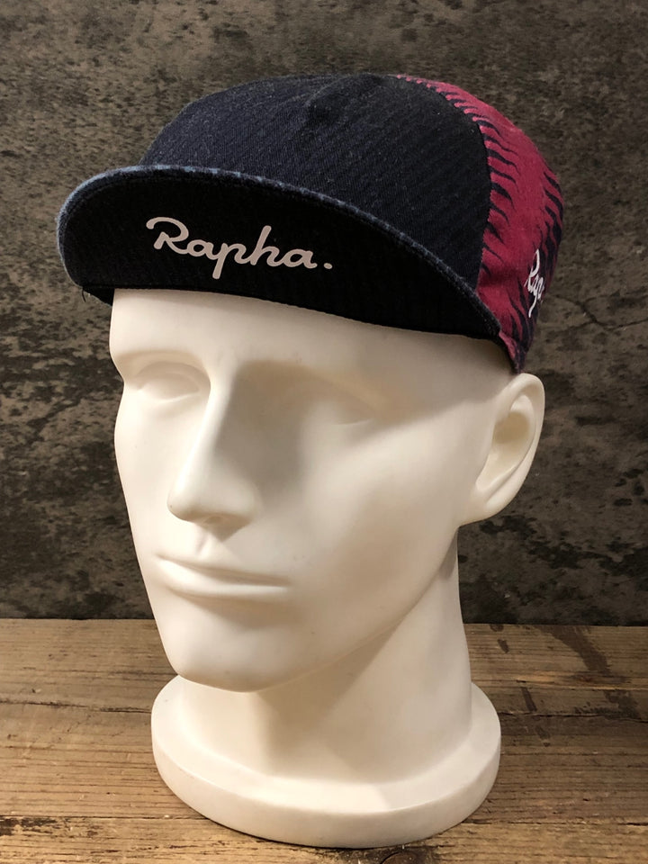 KM426 ラファ Rapha RAPHA ATHLETES CAP サイクルキャップ 紺 ONE SIZE