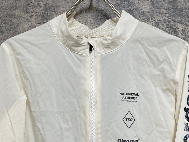 KA573 パスノーマルスタジオ PAS NORMAL STUDIOS T.K.O MECHANISM STOW AWAY JACKET 長袖 ウインドブレーカー 白 L