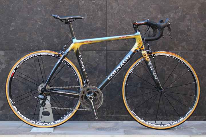 コルナゴ COLNAGO クリスタロ CRISTALLO Sunflowerカラー 2008年モデル カンパニョーロ レコード 11S カーボン ロードバイク 【福岡店】