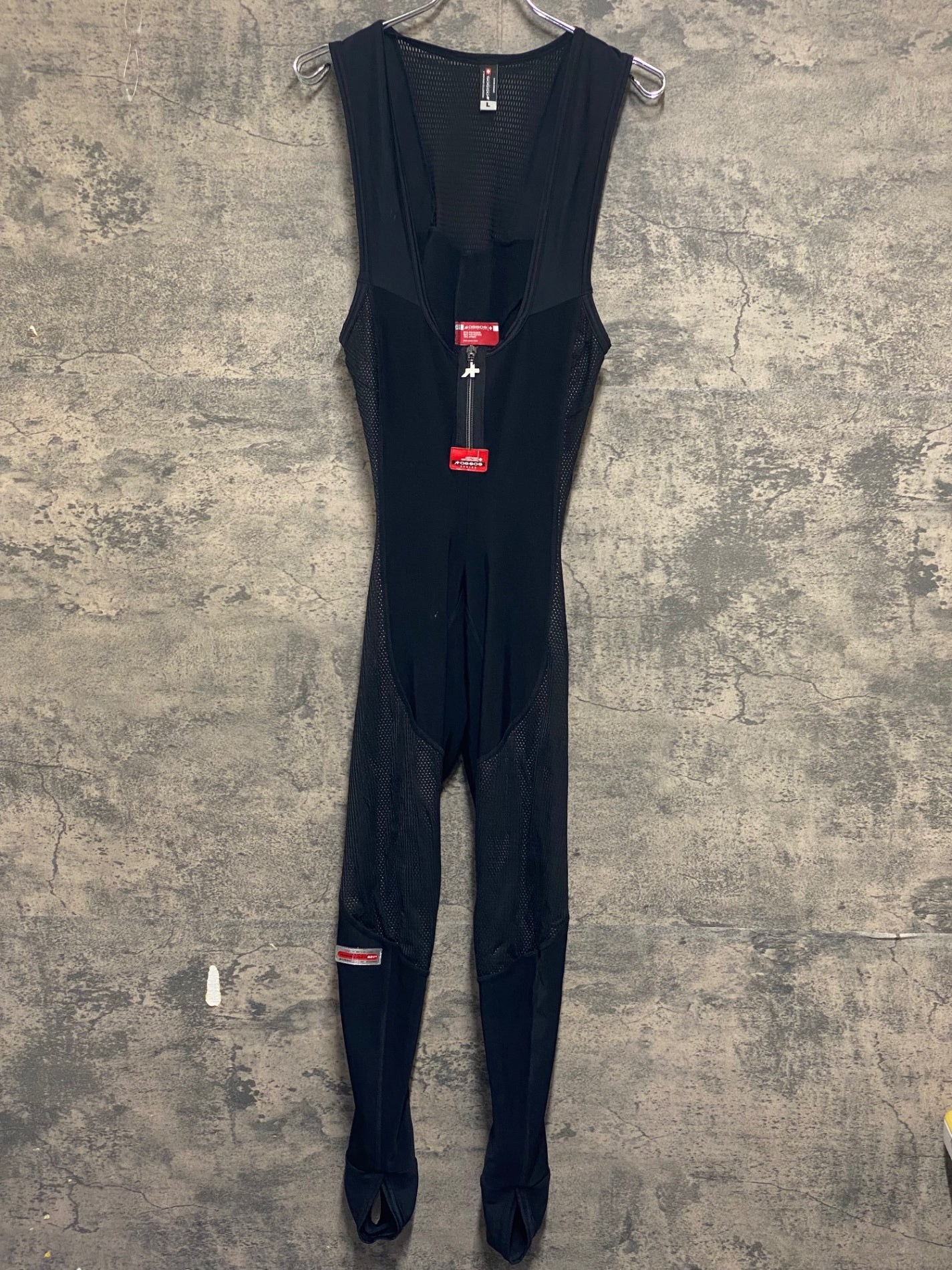KK174 アソス ASSOS AIRBLOCK 851 ビブタイツ 黒 L パッドなし – BICI