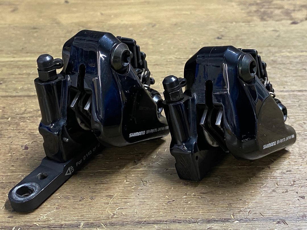 KO116 シマノ SHIMANO DURA-ACE BR-R9170 ブレーキキャリパーセット ※動作不良のためジャンク