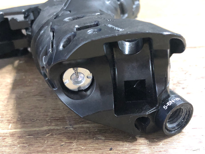 JL066 シマノ SHIMANO アルテグラ ULTEGRA ST-R8020 STIレバー 左のみ ※レバー固定付近クラックのためジャンク