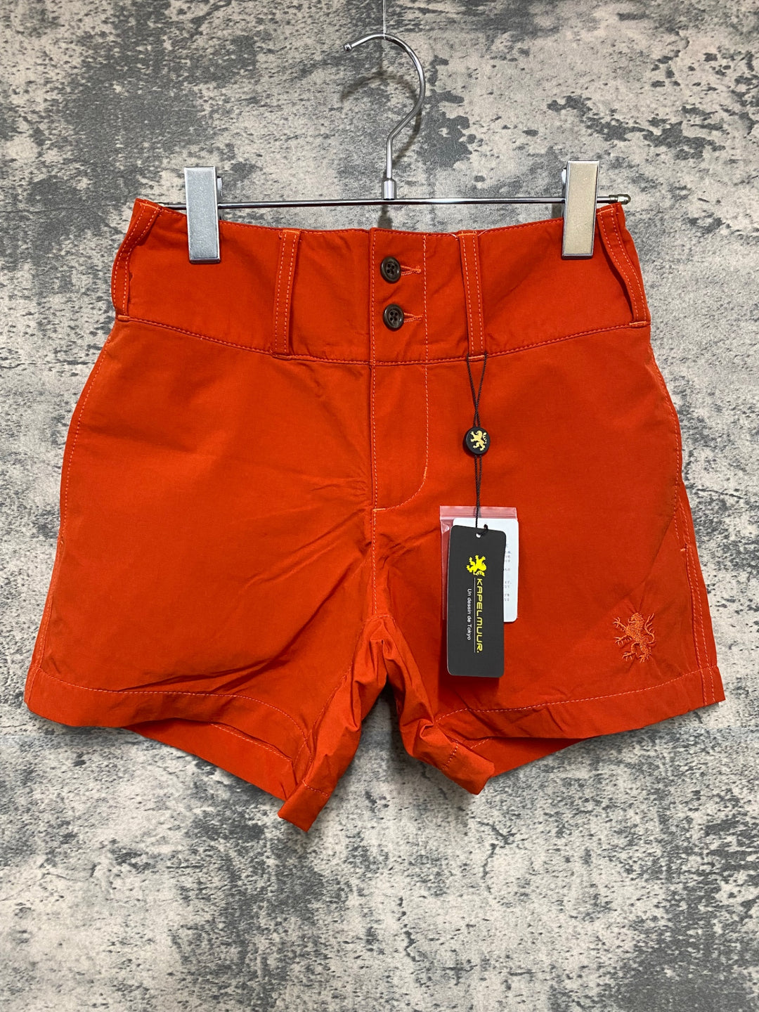 JO892 カペルミュール KAPELMUUR ストレッチショートパンツ オレンジ 36