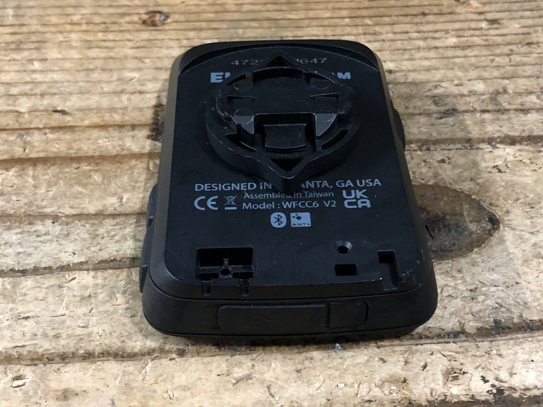 JS389 ワフー Wahoo エレメント ELEMENT WFCC6 V2 サイクルコンピューター 起動確認済み