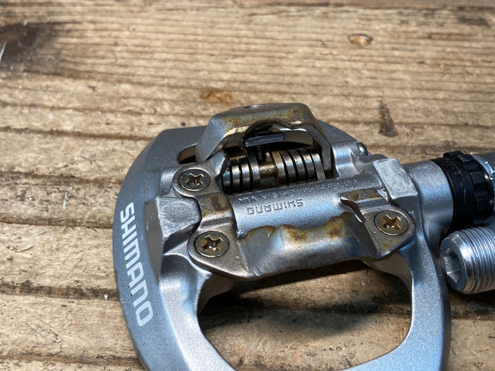 JI426 シマノ SHIMANO PD-A530 ビンディングペダル シルバー SPD