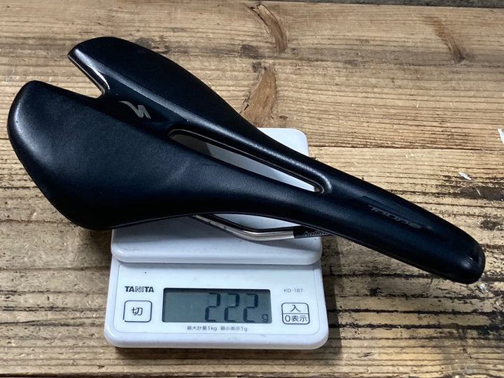 KO822 スペシャライズド SPECIALIZED トゥーぺ TOUPE サドル 黒 Hollow Ti 143mm
