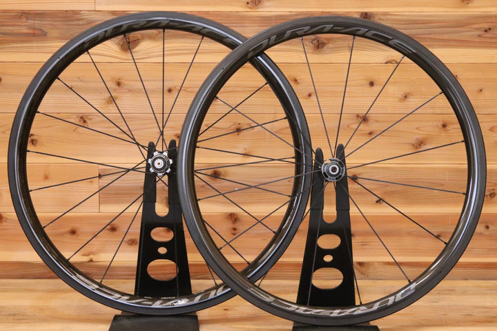 未走行品！ シマノ SHIMANO デュラエース DURA-ACE WH-R9100 C40 TU シマノ 11S/12S 28㎜ カーボン チューブラー ロードバイク ホイールセット 【広島店】