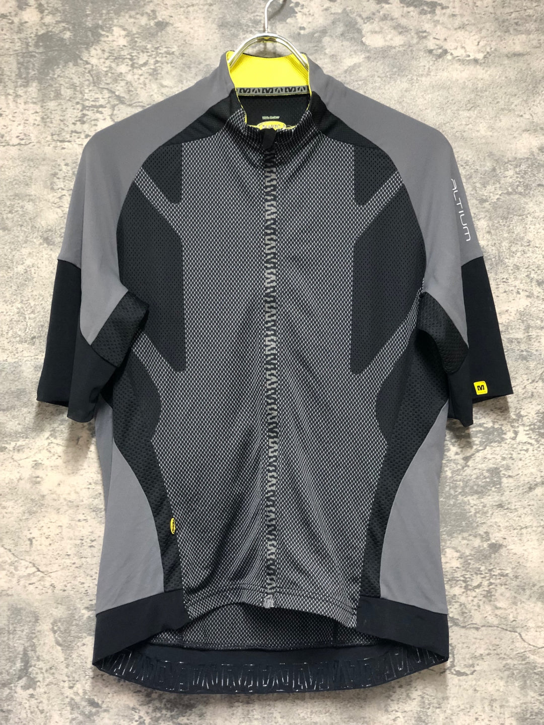 KP488 マヴィック MAVIC 半袖 サイクルジャージ 黒 O