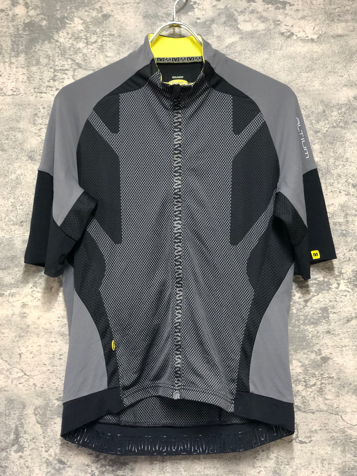 KP488 マヴィック MAVIC 半袖 サイクルジャージ 黒 O