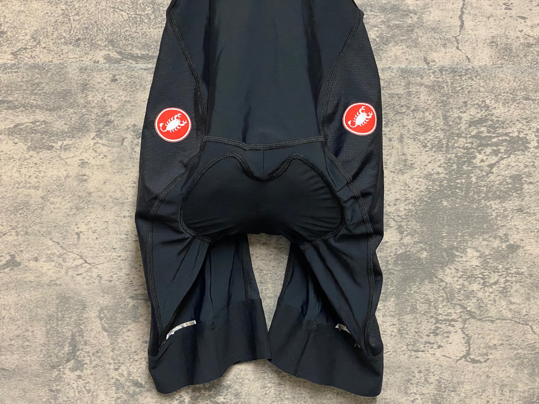 KJ525 カステリ CASTELLI ビブショーツ 黒 M
