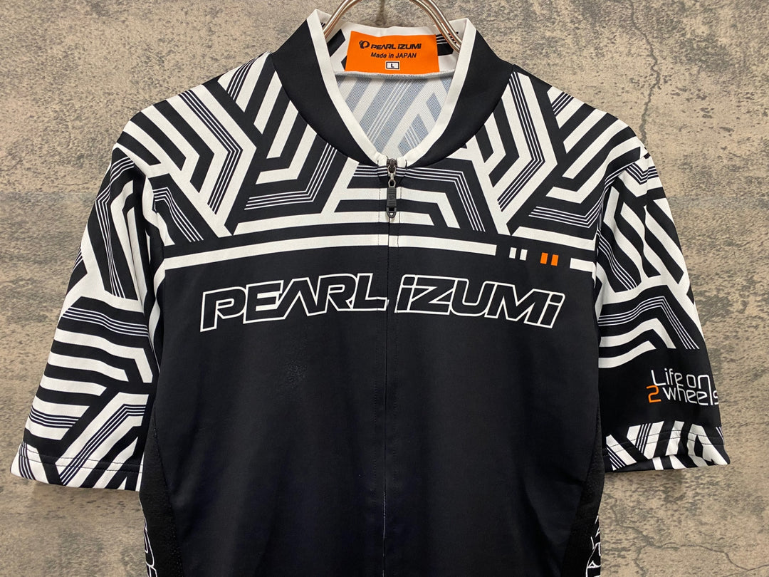 JX223 パールイズミ PEARL iZUMi 半袖 サイクルジャージ 黒 L