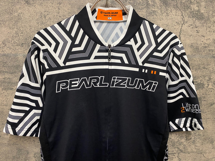 JX223 パールイズミ PEARL iZUMi 半袖 サイクルジャージ 黒 L