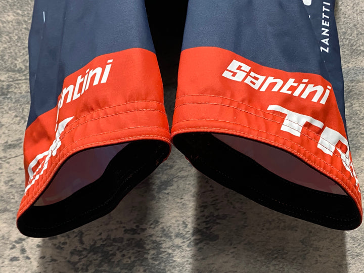 KL405 サンティーニ Santini ビブショーツ 紺 S TREK Segafredo