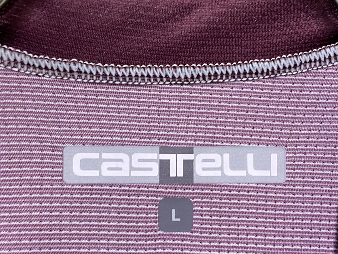 KR660 カステリ CASTELLI 半袖 サイクルジャージ オレンジ L
