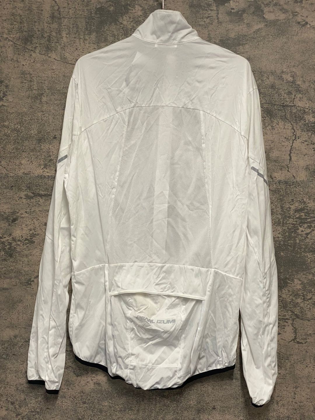 JW270 パールイズミ PEARL iZUMi 長袖 ウインドブレイカー 白 XL