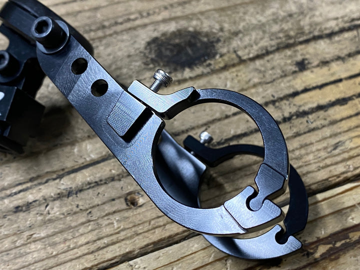KA866 レックマウント REC-MOUNTS サイコンマウント Φ31.8 両持ち GARMIN用 キャットアイライトマウント付属