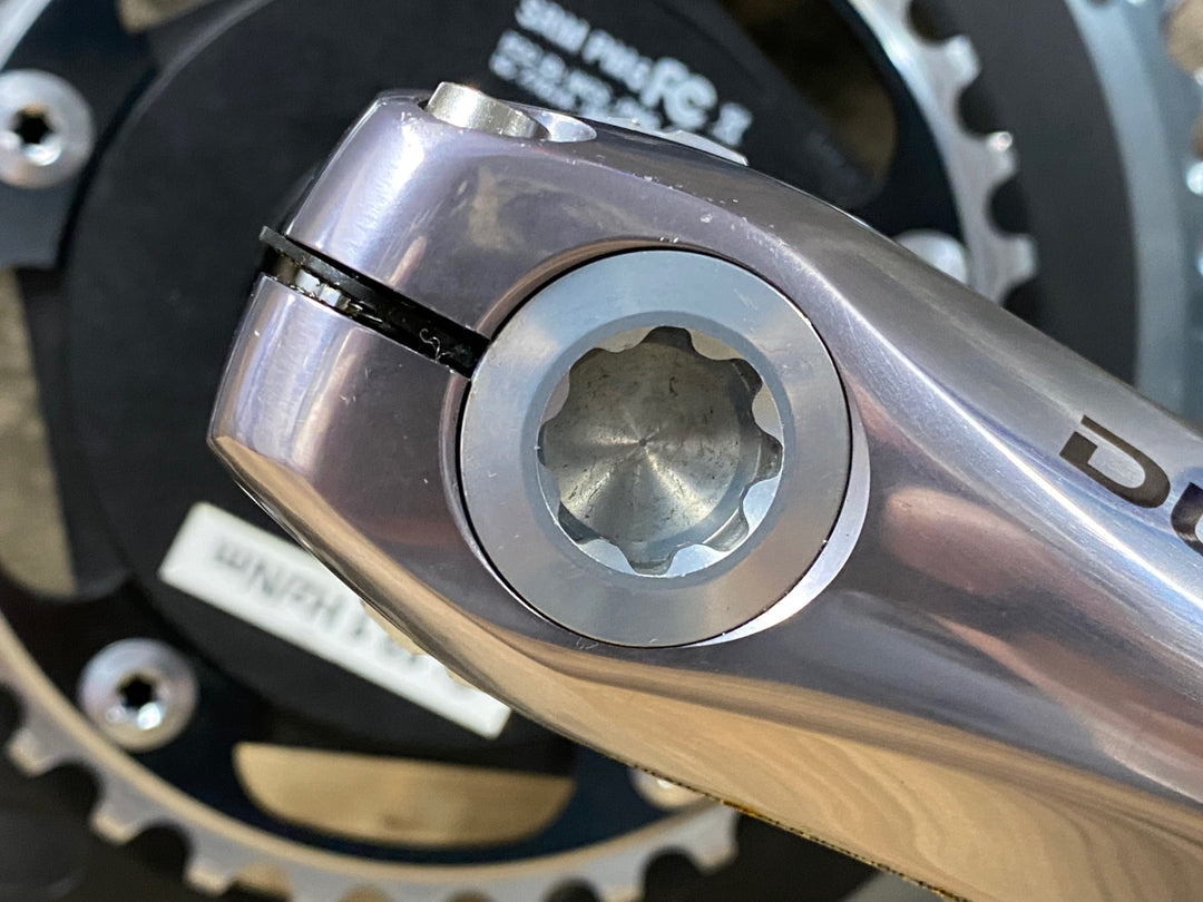 KA505 シマノ SHIMANO SRM デュラエース FC-7800 クランクセット パワーメーター 50/34T 172.5mm