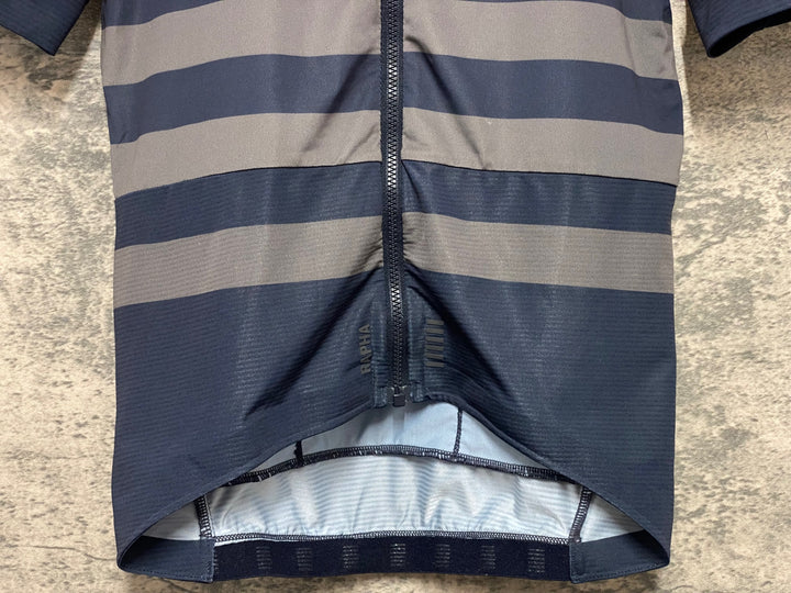 KM427 ラファ Rapha RCC PRO TEAM JERSEY 半袖 サイクルジャージ 紺 XS