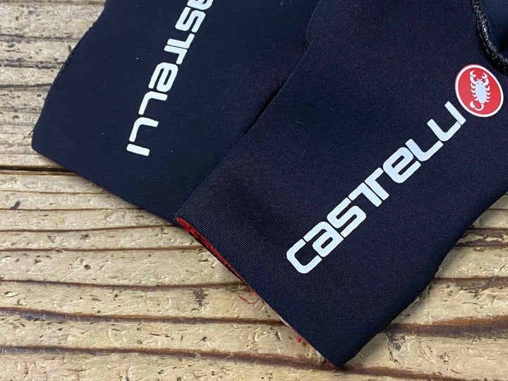 JZ599 カステリ CASTELLI 長指 グローブ 黒 S/M