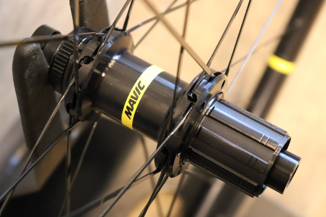 未使用品 マヴィック MAVIC キシリウム KSYRIUM 30 DISC アルミ チューブレスレディ シマノ 12/11S ホイールセット 【さいたま浦和店】
