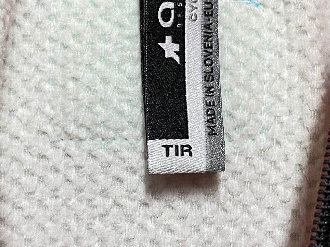JN595 アソス assos iJ.tibru 長袖サイクルジャケット 白赤黒 TIR 裏起毛 ※黄ばみ