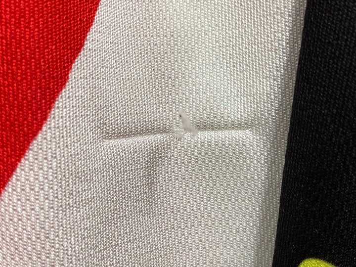 KE026 パールイズミ PEARL iZUMi 半袖 サイクルジャージ 赤 白 3L ハーフジップ