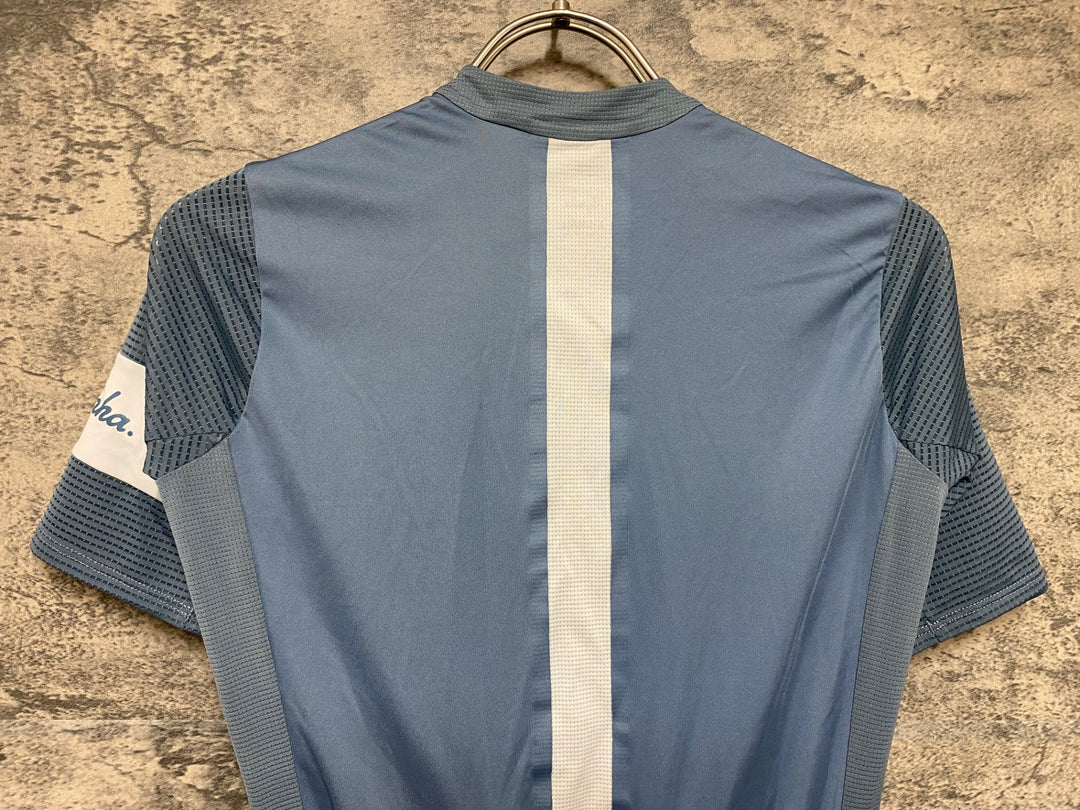 JM666 ラファ Rapha WOMEN'S JERSEY 半袖 サイクルジャージ 水色 レディース XS