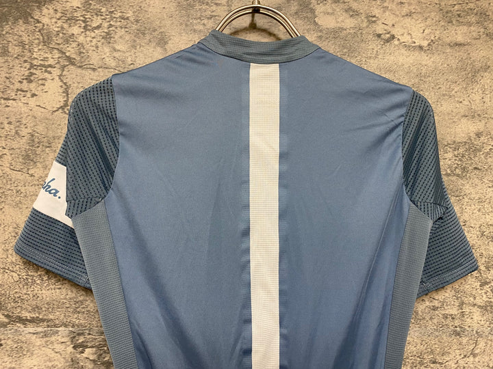JM666 ラファ Rapha WOMEN'S JERSEY 半袖 サイクルジャージ 水色 レディース XS