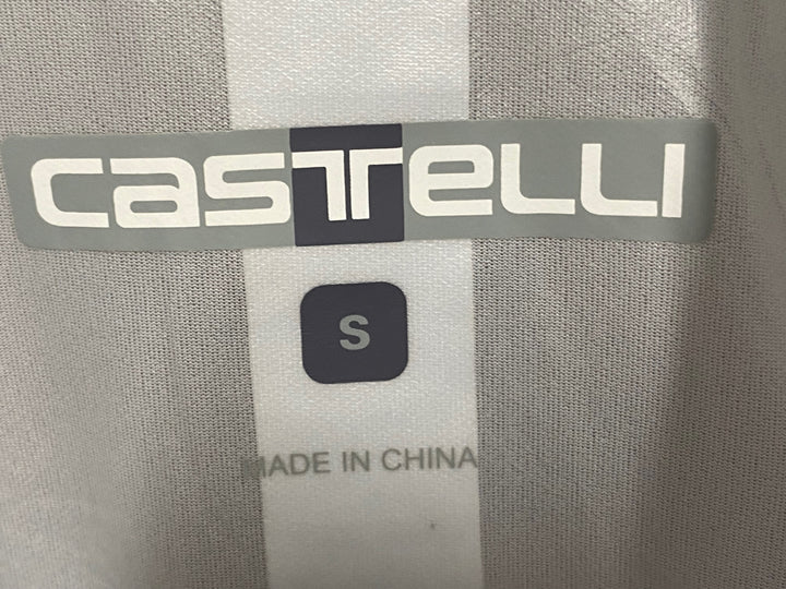 KA477 カステリ CASTELLI 長袖 ウインドブレイカー 白 S