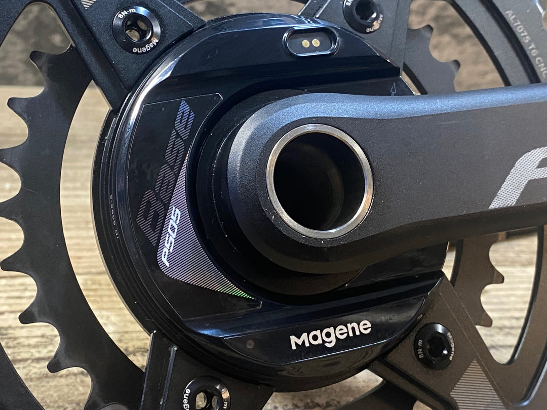 JR093 グロータック GROWTAC マージーン Magene PES-P505 パワーメーター クランクセット 167.5mm 50/34T 動作確認済