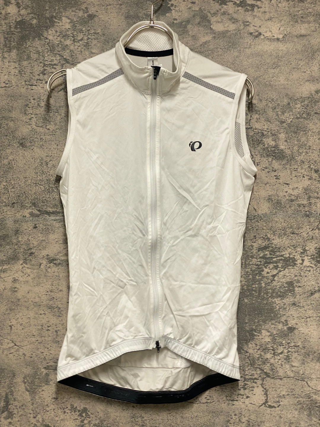 JZ837 パールイズミ PEARL iZUMi ジレ サイクルベスト 白 S