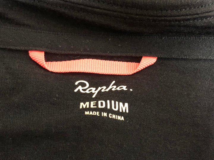KK082 ラファ RAPHA LONG SLEEVE BREVET WINDBLOCK JERSEY 長袖 サイクルジャージ 濃紺 M