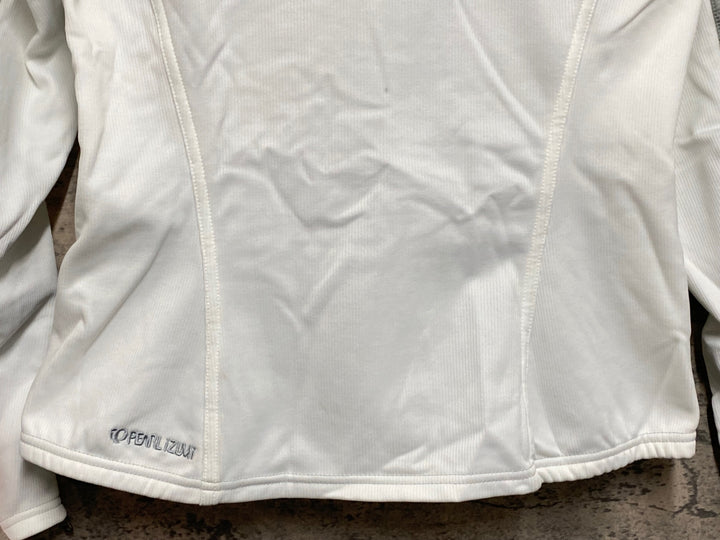 JO205 パールイズミ PEARL iZUMi 長袖 サイクルジャケット グレー 白 裏起毛 ※サイズ不明