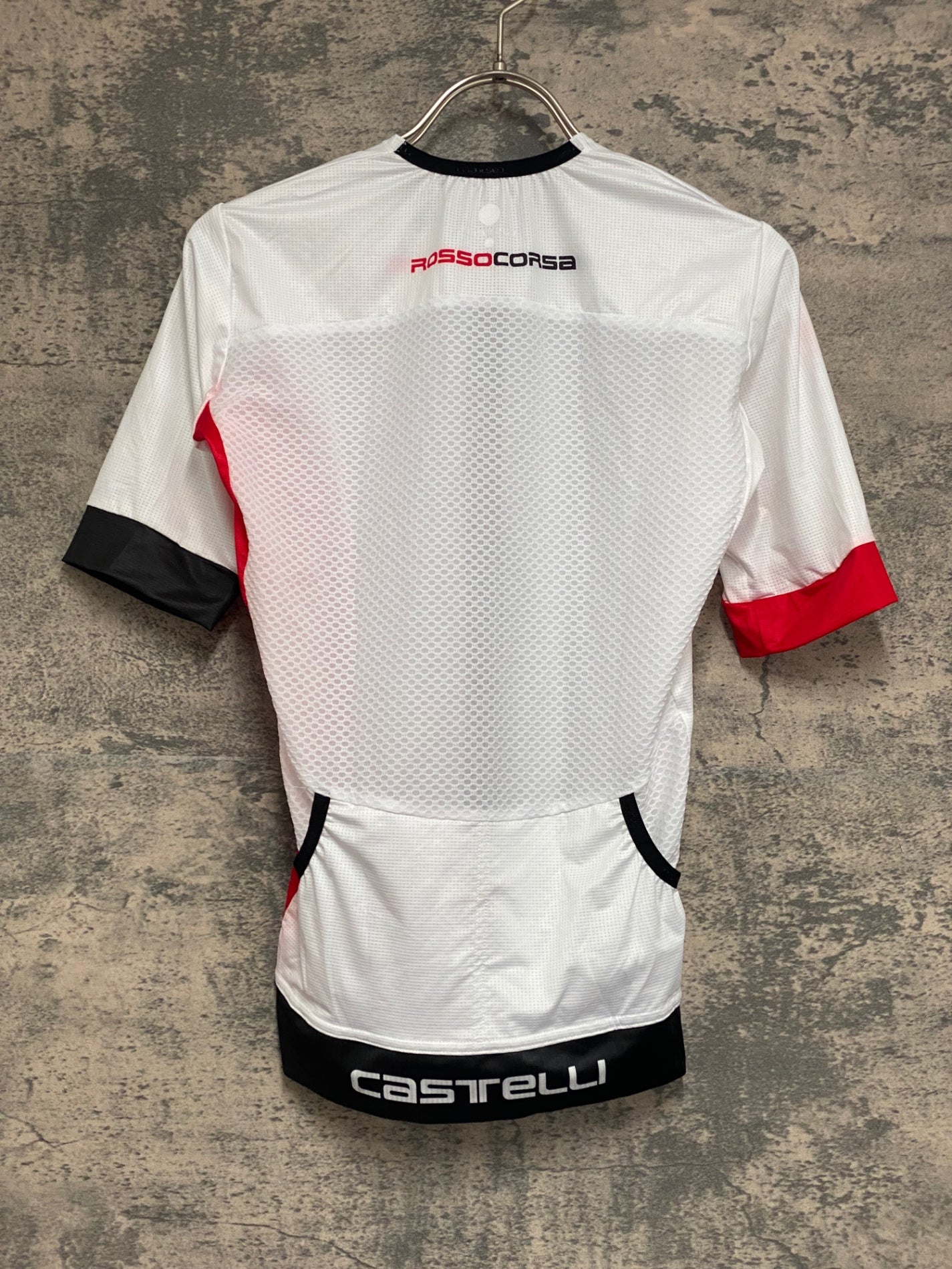 KH168 カステリ CASTELLI ロッソコルサ ROSSO CORSA 半袖 サイクル